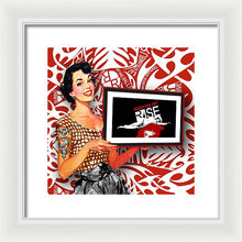 Rise Spokesperson - Framed Print Framed Print Pixels 12.000" x 12.000" White White