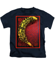 Rubino Banana Tattoo - Kids T-Shirt Kids T-Shirt Pixels Navy Small 