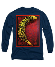 Rubino Banana Tattoo - Long Sleeve T-Shirt Long Sleeve T-Shirt Pixels Navy Small 