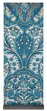 Rubino Blue Floral - Yoga Mat Yoga Mat Pixels 24" x 72"  