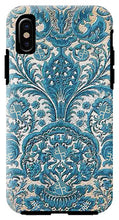 Rubino Blue Floral - Phone Case Phone Case Pixels IPhone X Tough Case  