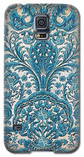 Rubino Blue Floral - Phone Case Phone Case Pixels Galaxy S5 Case  