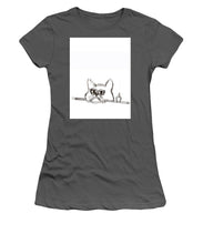 Rubino Cat Finger - Women's T-Shirt (Athletic Fit)