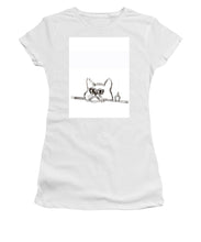 Rubino Cat Finger - Women's T-Shirt (Athletic Fit)