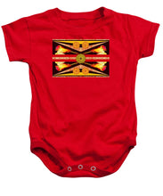 Rubino Flag - Baby Onesie Baby Onesie Pixels Red Small 