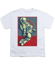 Rubino Float Astronaut - Youth T-Shirt Youth T-Shirt Pixels White Small 