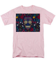 Rubino Floral Skull - Men's T-Shirt  (Regular Fit)