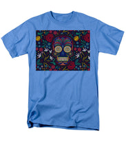 Rubino Floral Skull - Men's T-Shirt  (Regular Fit)