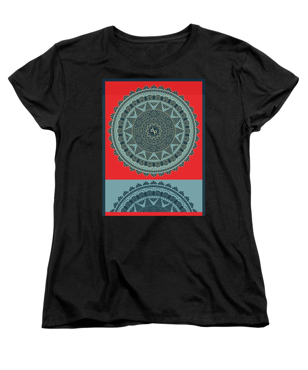 Indian womens long shirt Mandala