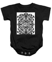 Rubino Propaganda Tattoo - Baby Onesie Baby Onesie Pixels Black Small 