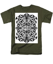 Rubino Propaganda Tattoo - Men's T-Shirt  (Regular Fit) Men's T-Shirt (Regular Fit) Pixels Military Green Small 