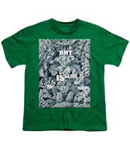 Rubino Rise Under Water - Youth T-Shirt Youth T-Shirt Pixels Kelly Green Small 
