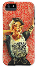 Rubino Rise Woman - Phone Case Phone Case Pixels IPhone 5 Tough Case  