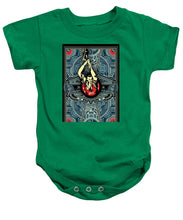 Rubino Steampunk Rise - Baby Onesie Baby Onesie Pixels Kelly Green Small 