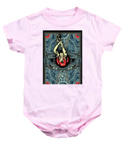 Rubino Steampunk Rise - Baby Onesie Baby Onesie Pixels Pink Small 