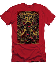 Rubino Zen Elephant Red - Men's T-Shirt (Athletic Fit) Men's T-Shirt (Athletic Fit) Pixels Red Small 