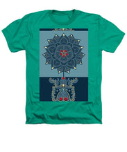 Rubino Zen Flower - Heathers T-Shirt Heathers T-Shirt Pixels Kelly Green Small 