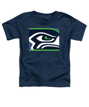 Seattle Seahawks - Toddler T-Shirt Toddler T-Shirt Pixels Navy Small 