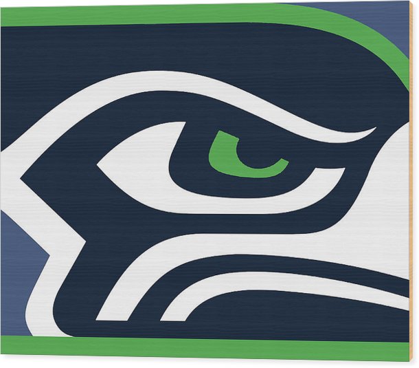 Seattle Seahawks - Wood Print Wood Print Pixels 12.000