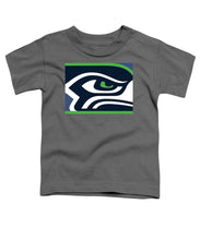 Seattle Seahawks - Toddler T-Shirt Toddler T-Shirt Pixels Charcoal Small 