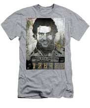 Silver Pablo Escobar Mug Shot 1991 - Men's T-Shirt (Athletic Fit)