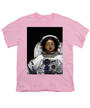 Space Baby - Youth T-Shirt Youth T-Shirt Pixels Pink Small 