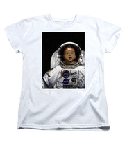 Space Baby - Women's T-Shirt (Standard Fit) Women's T-Shirt (Standard Fit) Pixels White Small 