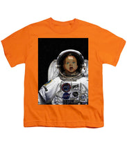 Space Baby - Youth T-Shirt Youth T-Shirt Pixels Orange Small 
