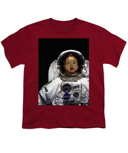 Space Baby - Youth T-Shirt Youth T-Shirt Pixels Cardinal Small 