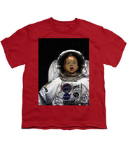 Space Baby - Youth T-Shirt Youth T-Shirt Pixels Red Small 