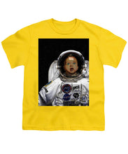 Space Baby - Youth T-Shirt Youth T-Shirt Pixels Yellow Small 
