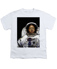 Space Baby - Youth T-Shirt Youth T-Shirt Pixels White Small 