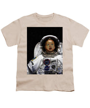 Space Baby - Youth T-Shirt Youth T-Shirt Pixels Cream Small 