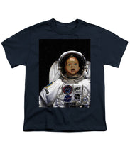 Space Baby - Youth T-Shirt Youth T-Shirt Pixels Navy Small 