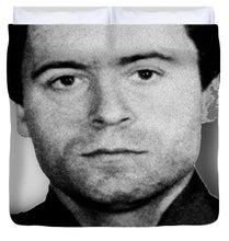 Ted Bundy Mug Shot 1980 Vertical  - Duvet Cover