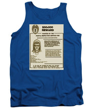 Unabomber Ted Kaczynski Wanted Poster 2 - Tank Top