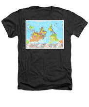 Upside Down Map Perspective - Heathers T-Shirt