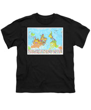 Upside Down Map Perspective - Youth T-Shirt