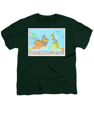 Upside Down Map Perspective - Youth T-Shirt