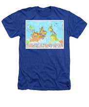 Upside Down Map Perspective - Heathers T-Shirt