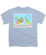 Upside Down Map Perspective - Youth T-Shirt