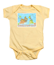 Upside Down Map Perspective - Baby Onesie