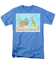 Upside Down Map Perspective - Men's T-Shirt  (Regular Fit)