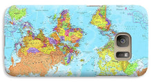 Upside Down Map Perspective - Phone Case