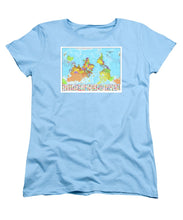 Upside Down Map Perspective - Women's T-Shirt (Standard Fit)