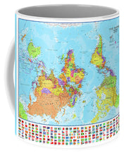 Upside Down Map Perspective - Mug