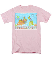 Upside Down Map Perspective - Men's T-Shirt  (Regular Fit)