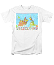 Upside Down Map Perspective - Men's T-Shirt  (Regular Fit)