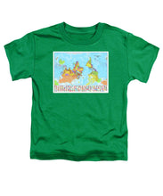 Upside Down Map Perspective - Toddler T-Shirt