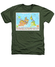 Upside Down Map Perspective - Heathers T-Shirt